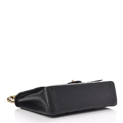 Chanel Caviar Quilted Maxi Double Flap Black 4 of 11