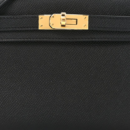 Hermes Epsom Mini Kelly Sellier 20 Black 8 of 14