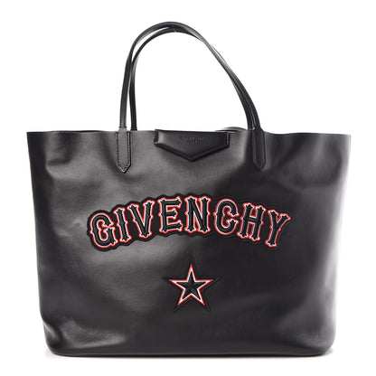 Givenchy Calfskin Gothic Large Antigona Tote Black 1 of 9