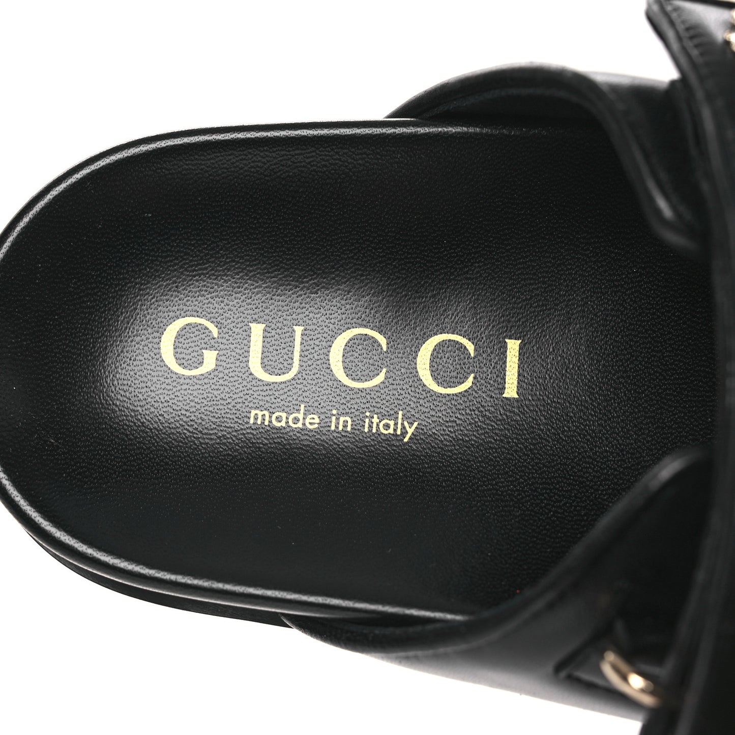 Nappa Double G Crystal Womens Isla Dad Sandals 38 Black