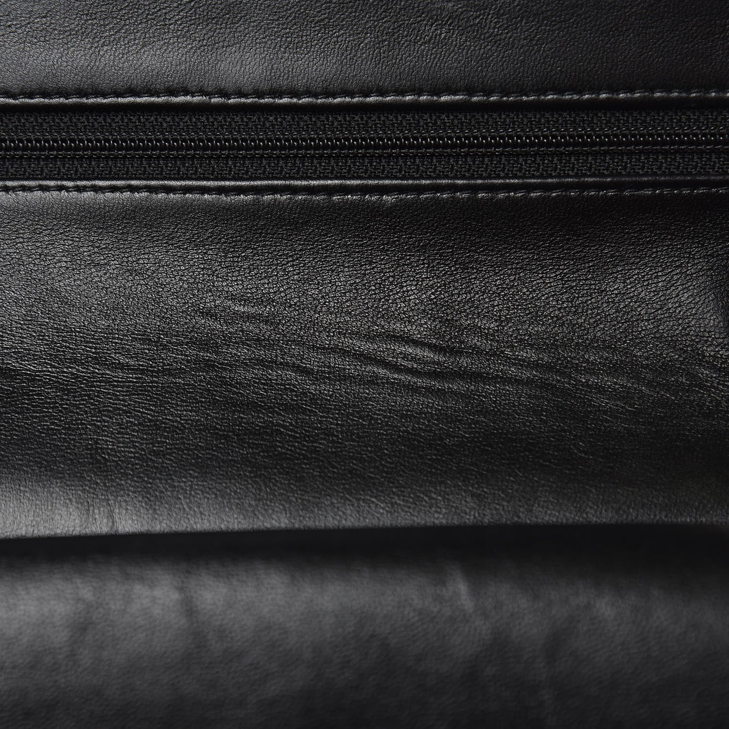 Chanel Lambskin Quilted Medium Double Flap Black 13 of 16