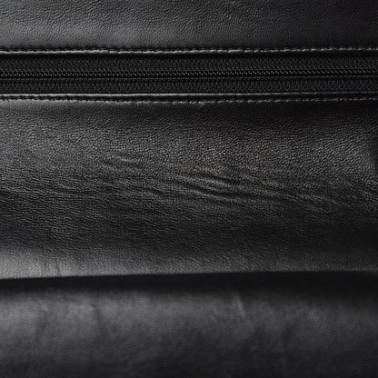 Chanel Lambskin Quilted Medium Double Flap Black 13 of 16