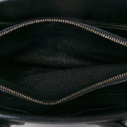 Saint Laurent Grained Calfskin Small Sac De Jour Black 6 of 10
