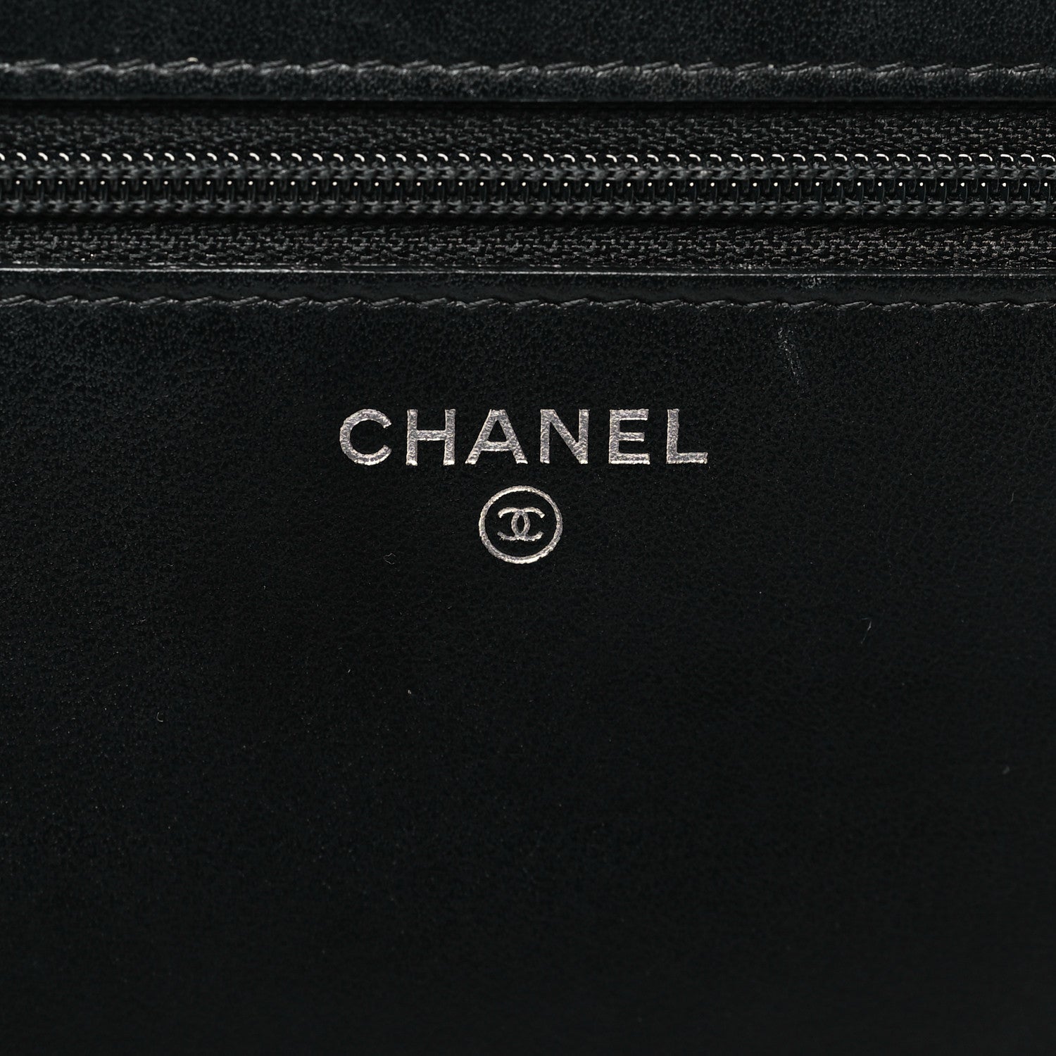 Chanel Aged Calfskin Quilted Gabrielle Wallet On Chain WOC Black 6 of 11