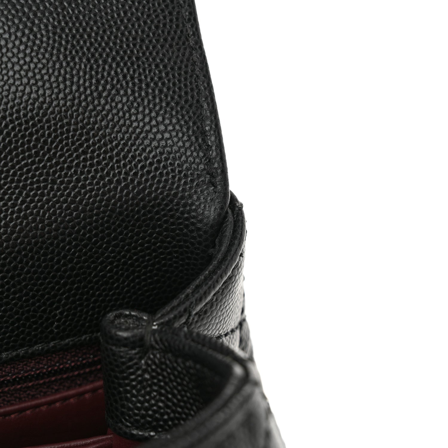 Chanel Caviar Quilted Mini Coco Chain Handle Flap Black 11 of 14