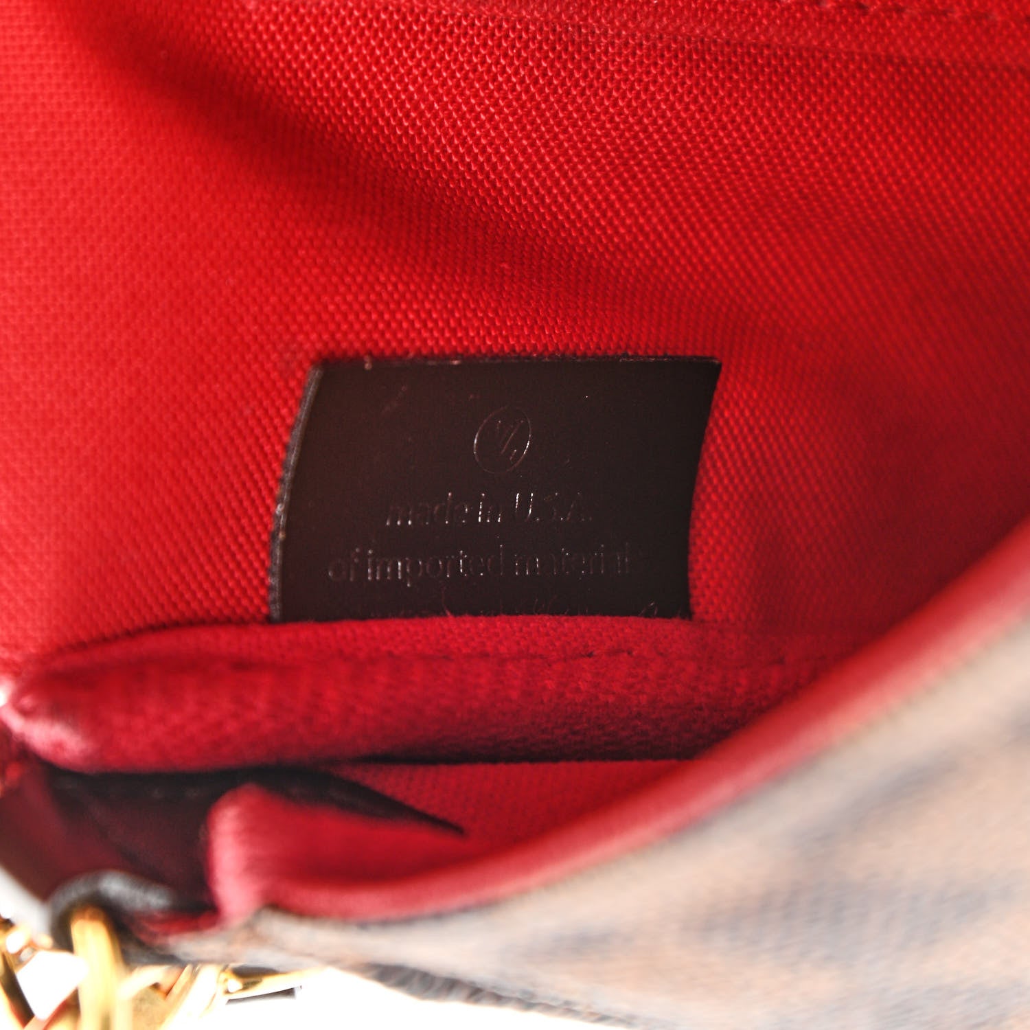 Louis Vuitton Damier Ebene Favorite MM 7 of 12