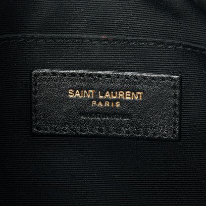 Saint Laurent Calfskin Matelasse Monogram Lou Camera Bag Cinnamon 6 of 11