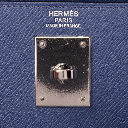 Hermes Epsom Kelly Sellier 32 Bleu Brighton 25 of 43