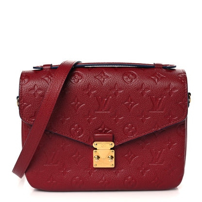Louis Vuitton Empreinte Pochette Metis Cherry Berry 1 of 9