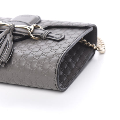 Gucci Soft Microguccissima Mini Emily Chain Shoulder Bag Loess 8 of 9