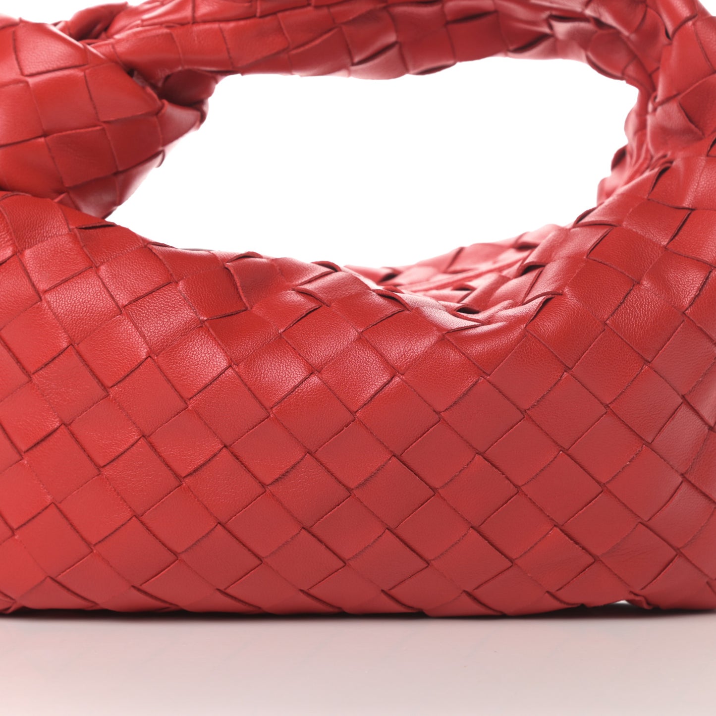 Nappa Intrecciato Mini Jodie Red