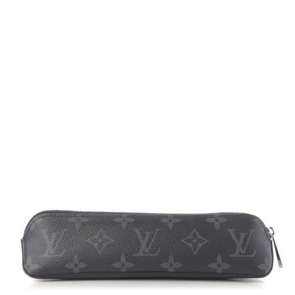 Louis Vuitton Monogram Eclipse Elizabeth Pencil Pouch Black 1 of 10