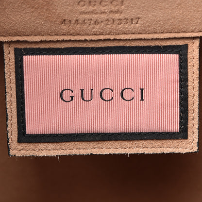 Gucci Calfskin GucciGhost Real Medium XL Tote Black Yellow 7 of 11