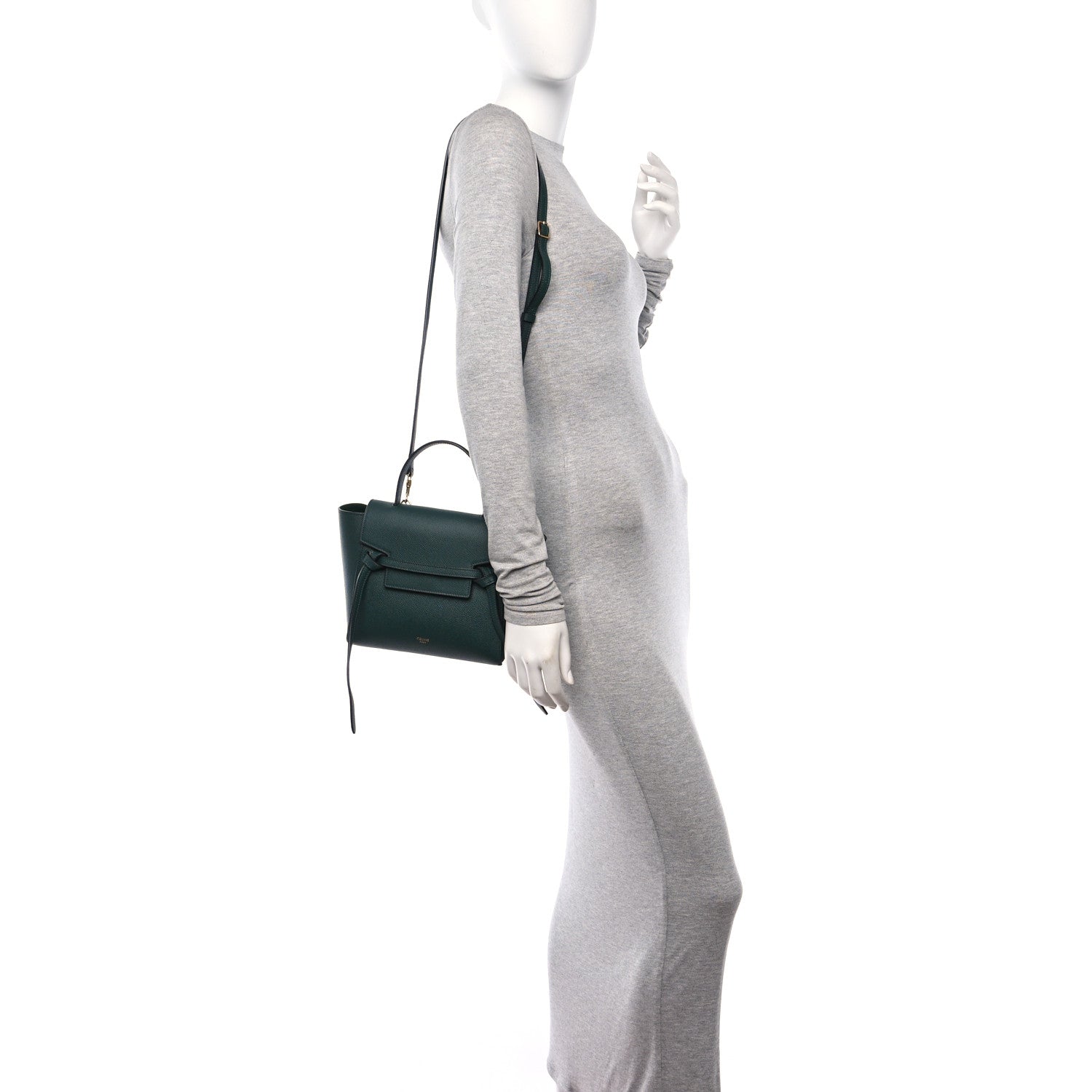 Celine Grained Calfskin Nano Belt Bag Amazone 3 of 11