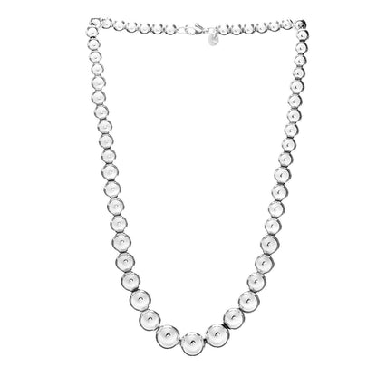 Tiffany Sterling Silver HardWear Graduated Ball Necklace 3 of 4