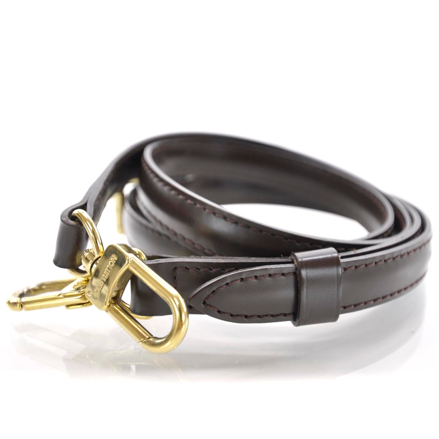 Louis Vuitton Leather Adjustable Strap Brown 1 of 4