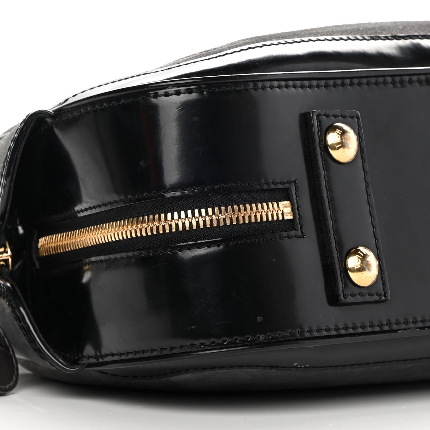 Louis Vuitton Havane Stamped Trunk Bowler PM Gray 9 of 16