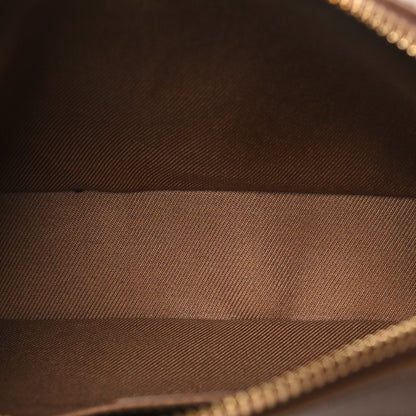 Burberry Calfskin House Check Camera Bag Earth 5 of 9