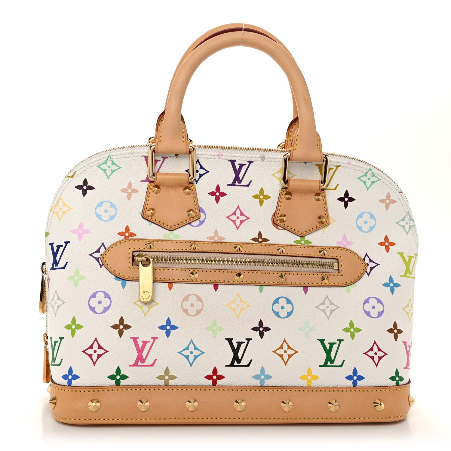 Louis Vuitton Monogram Multicolor Alma White 1 of 9