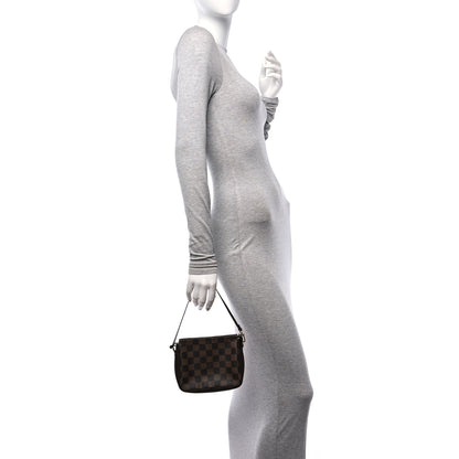 Louis Vuitton Damier Ebene Trousse Make Up Bag Pochette 2 of 10