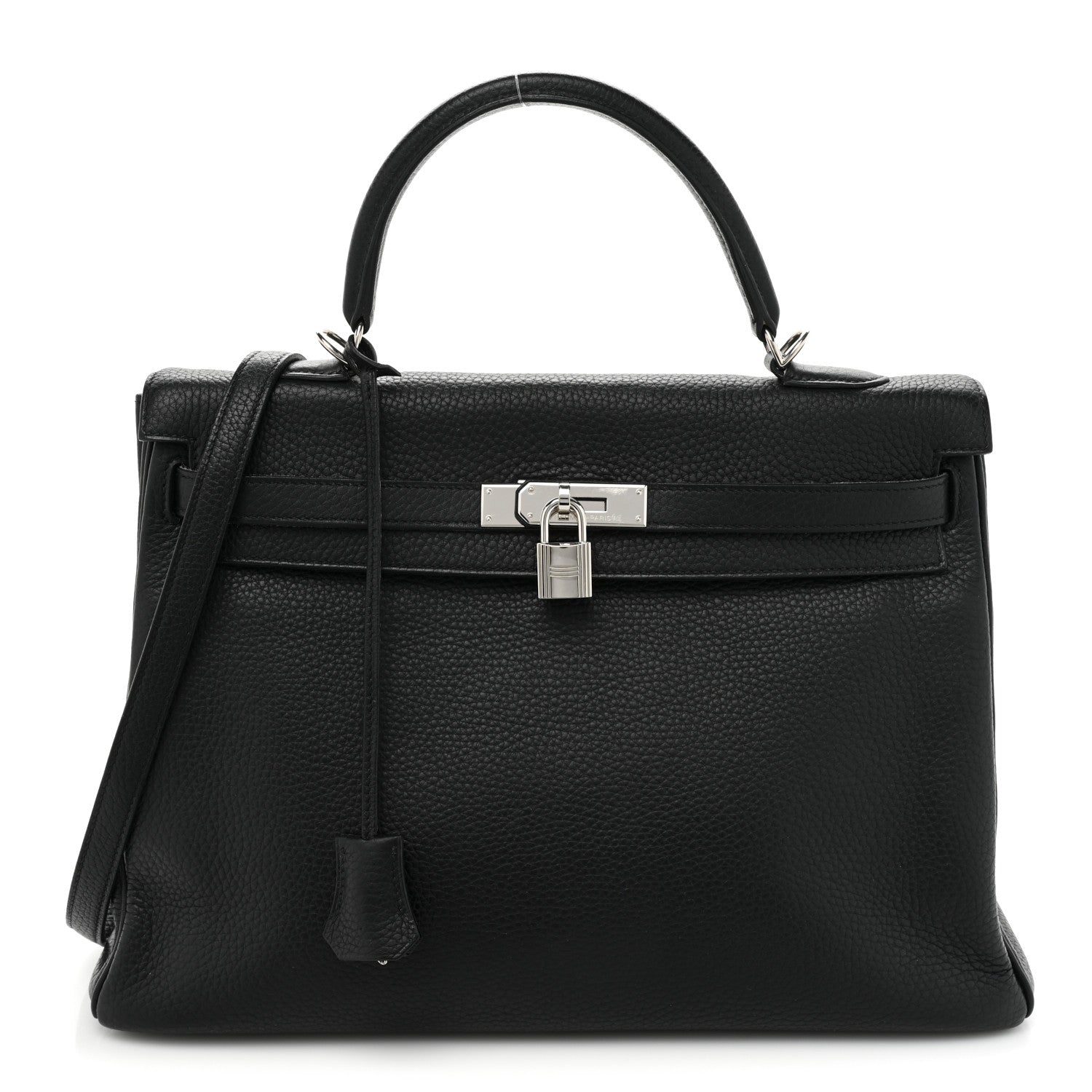 Hermes Togo Kelly Retourne 35 Black 1 of 14