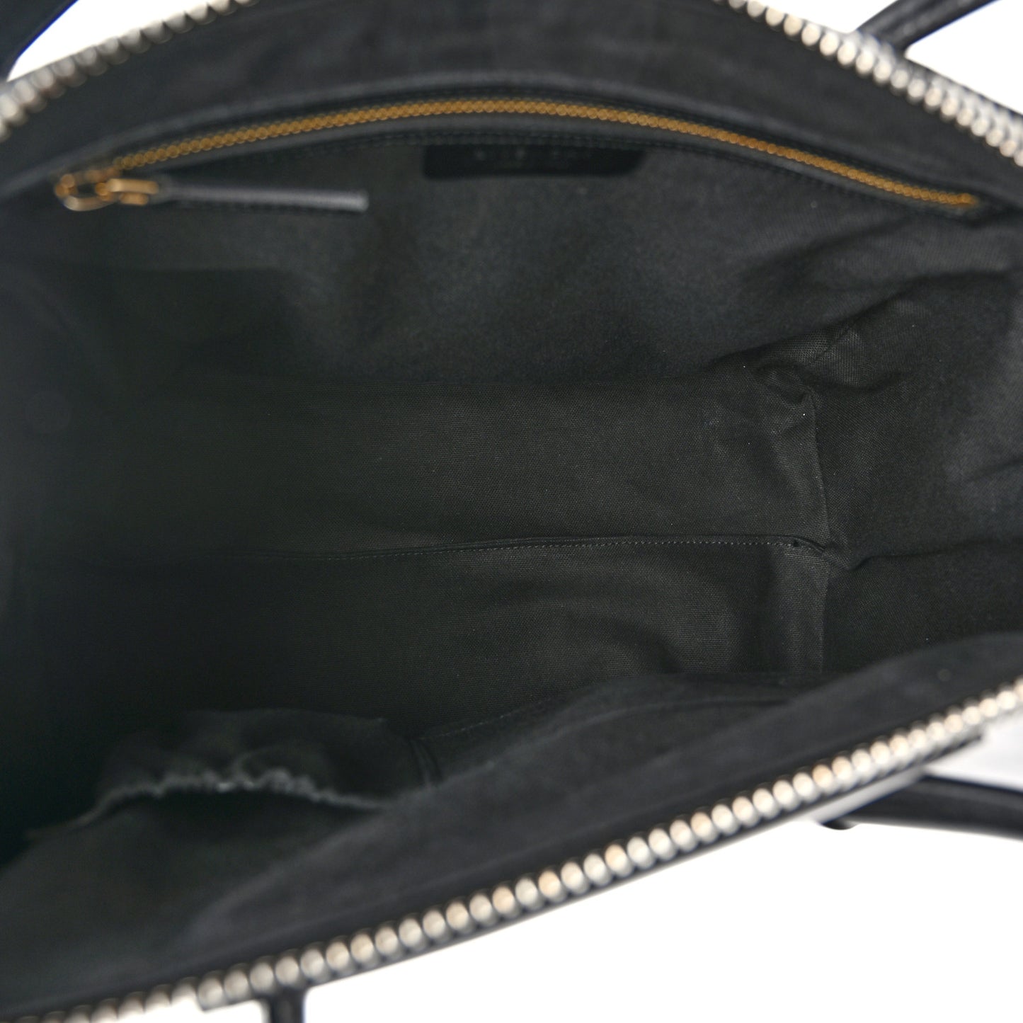 Shiny Lord Calfskin Medium Antigona Black