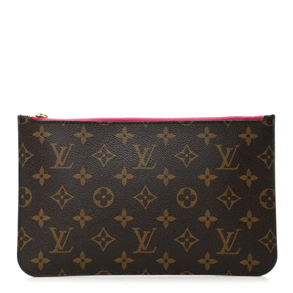 Louis Vuitton Monogram Neverfull MM GM Pochette Pivoine 1 of 7