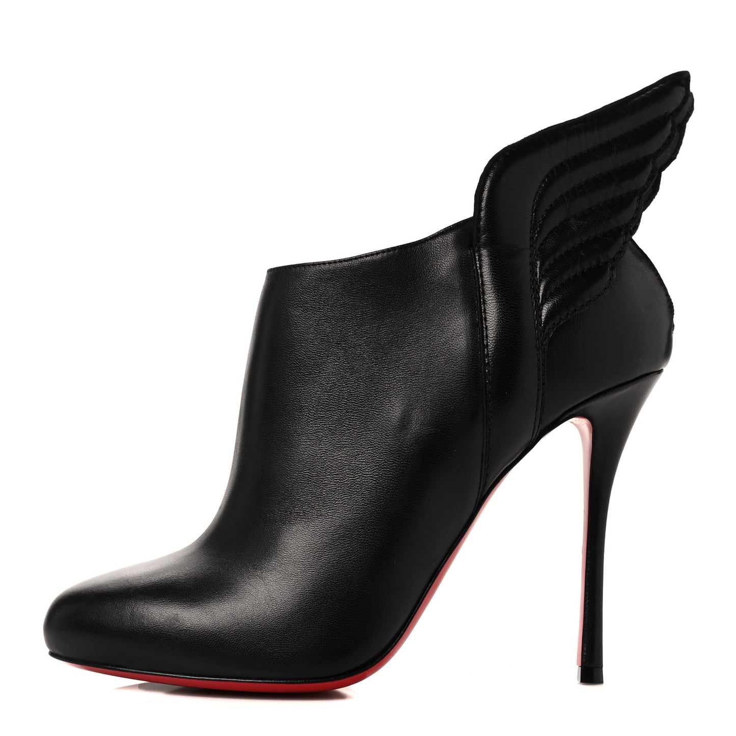 Calfskin Mercura Wing 100 Booties 39.5 Black