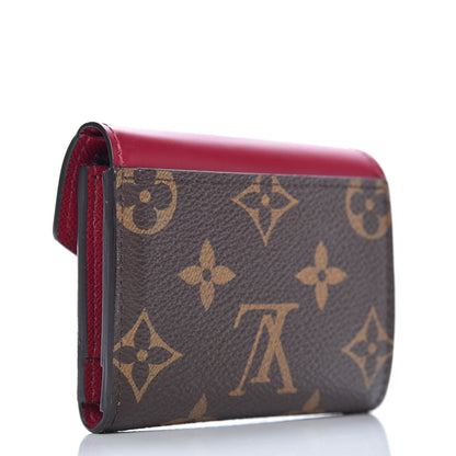 Louis Vuitton Monogram Zoe Wallet Fuchsia 3 of 8