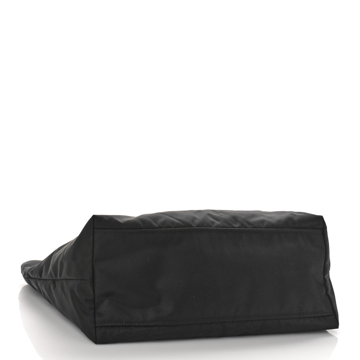 Tessuto Nylon Saffiano Vela Tote Black