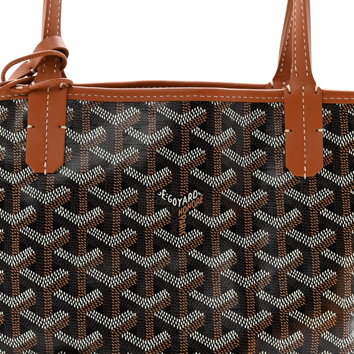 Goyard Goyardine Reversible Mini Anjou Black Gold 10 of 12