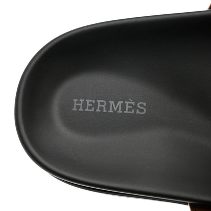 Hermes Calfskin Womens Chypre Sandals 41 Naturel 6 of 9