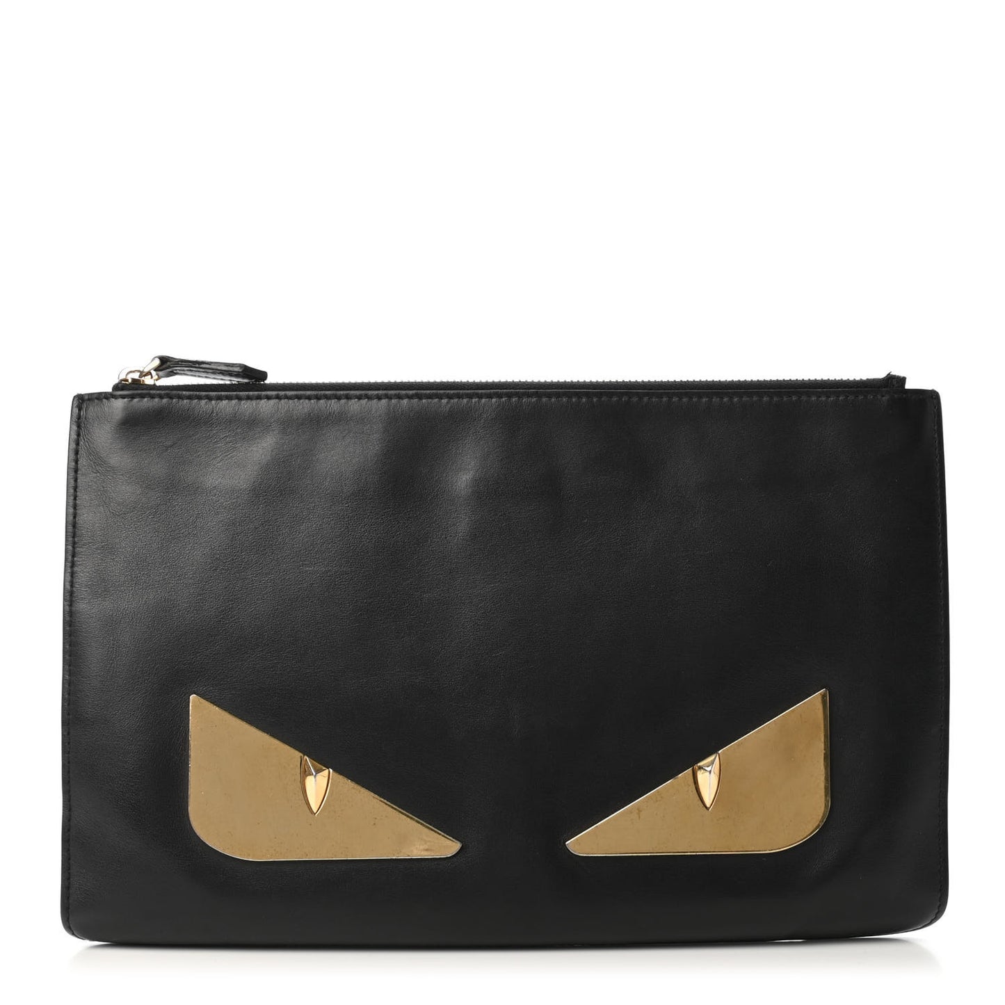 Vitello Century Metal Monster Eyes Pouch Black