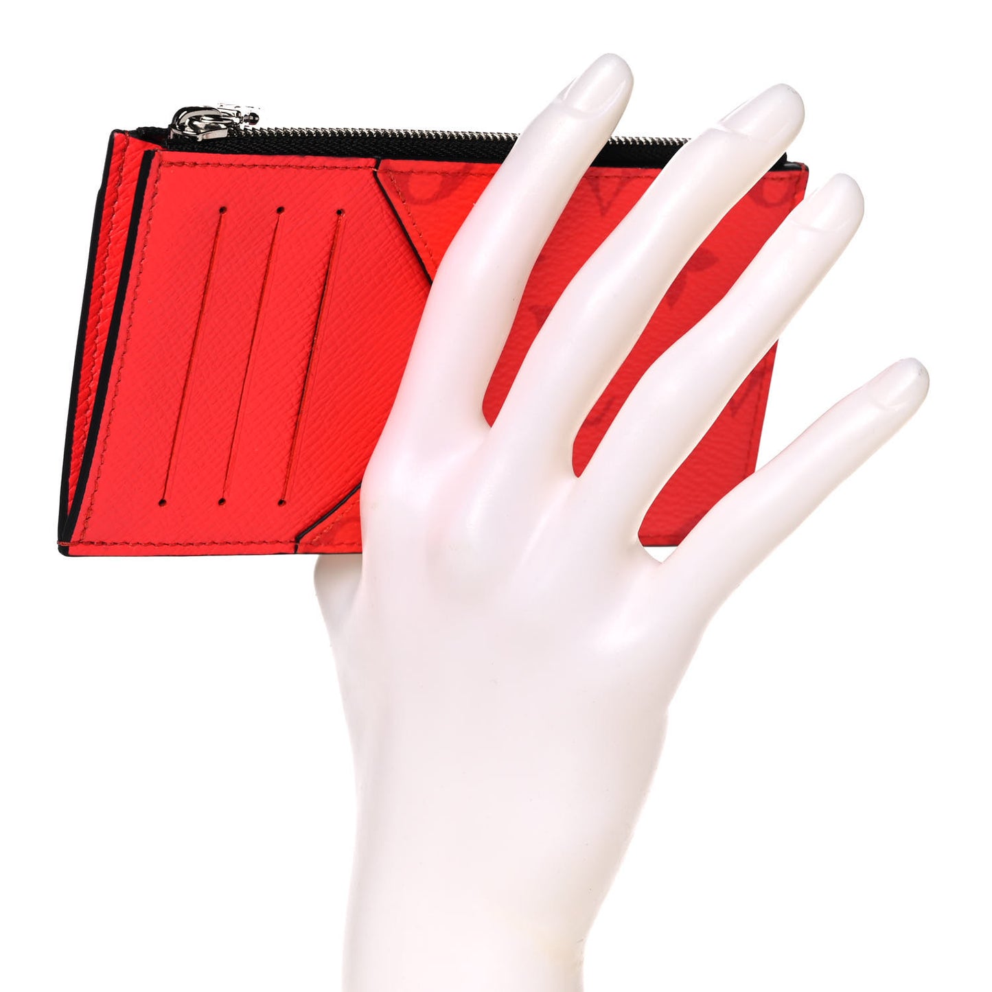 Taigarama Coin Card Holder Fire Red