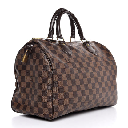Louis Vuitton Damier Ebene Speedy 30 3 of 8