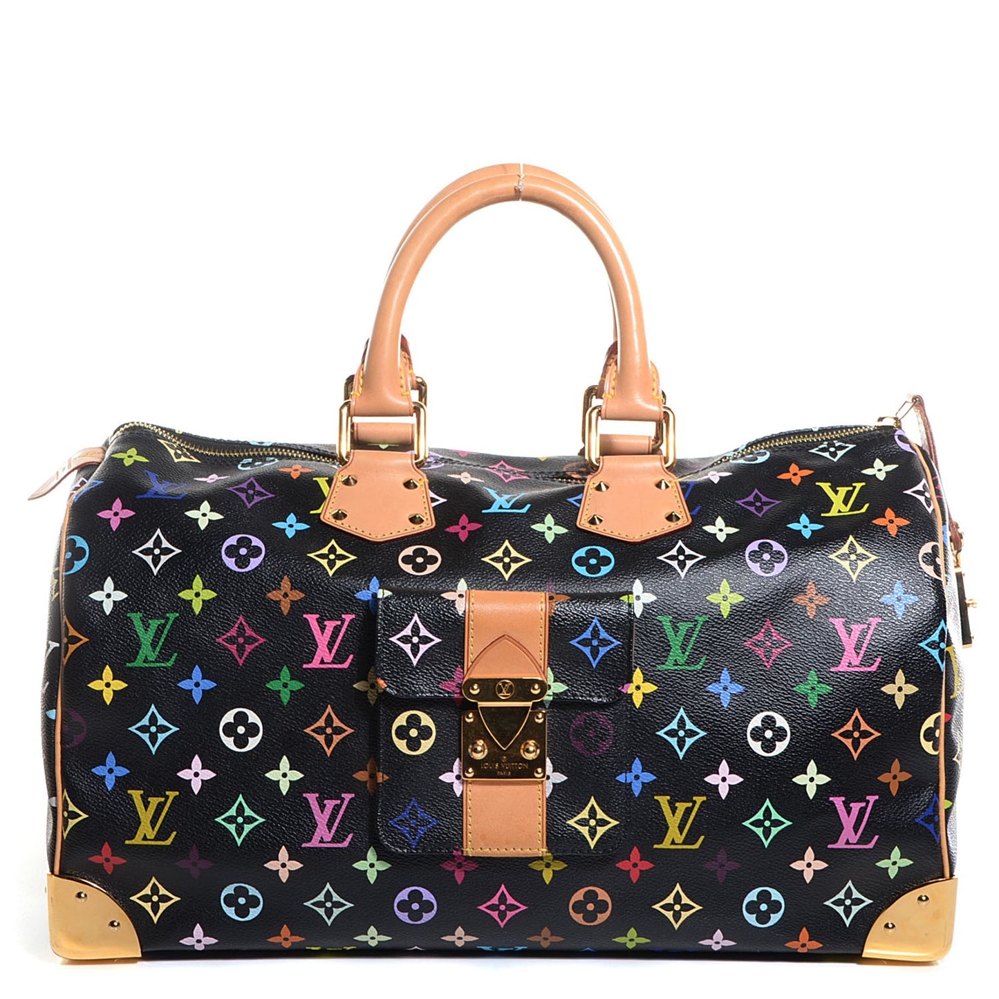 Monogram Multicolor Speedy 40 Black