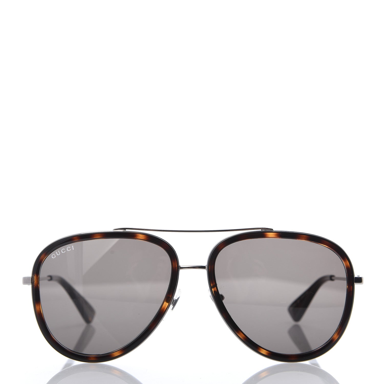 Gucci Aviator Sunglasses GG0062S Tortoise 2 of 8