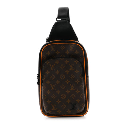 Louis Vuitton Monogram Macassar Avenue Sling Bag NM Radiant Sun 1 of 9