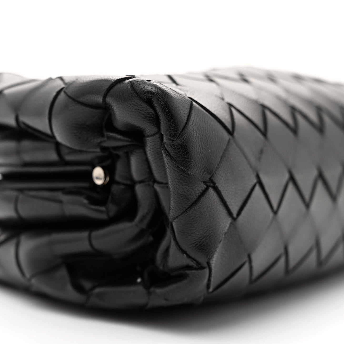 Nappa Intrecciato The Mini Pouch Black