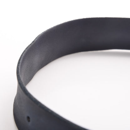 Gucci Cuoio Toscano Nickel Double Double G 40mm Belt 75 30 Blue 9 of 9
