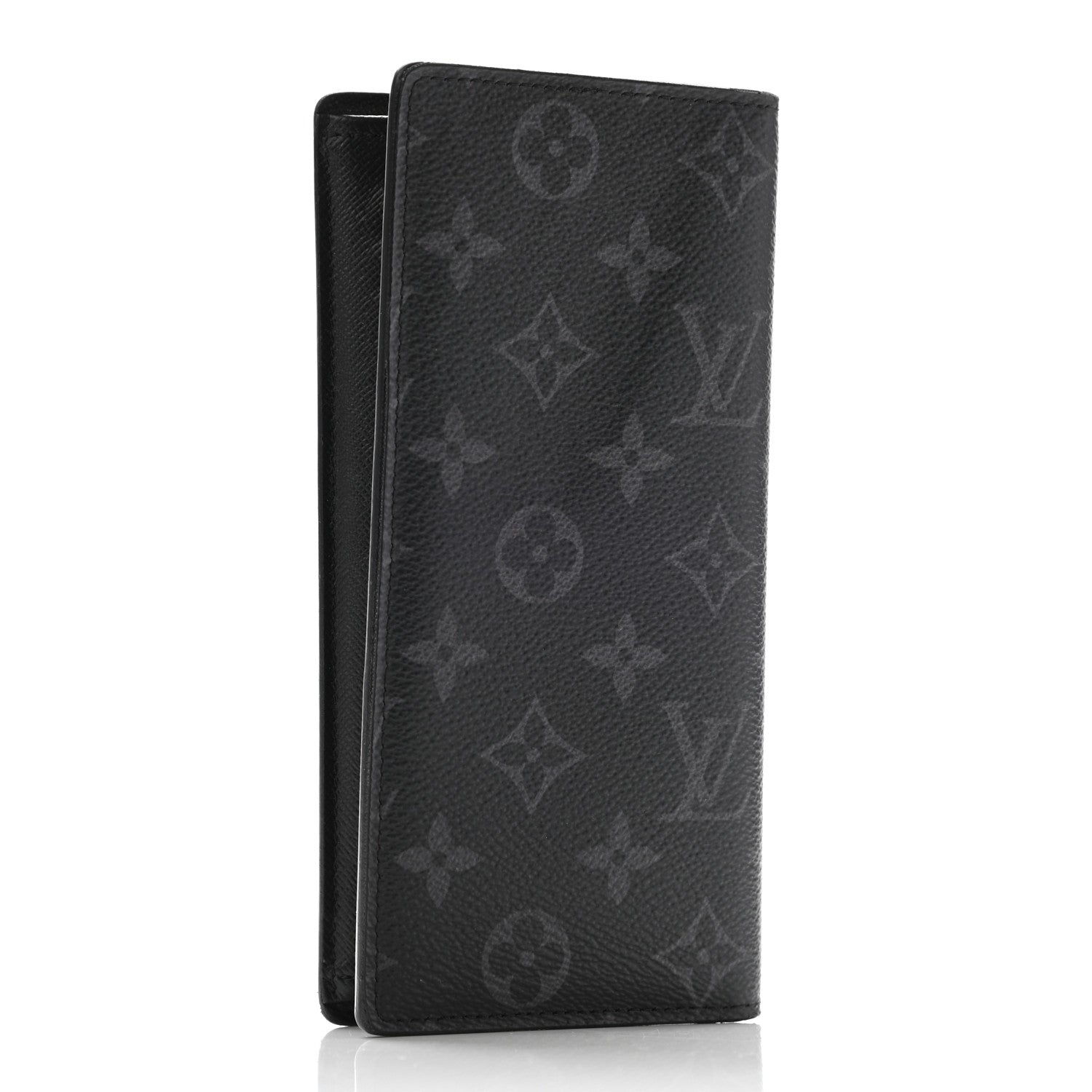 Louis Vuitton Monogram Eclipse Brazza Wallet 3 of 11