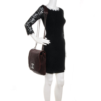 Chanel Calfskin Diamond Stitch Large Messenger Brown 2 of 7