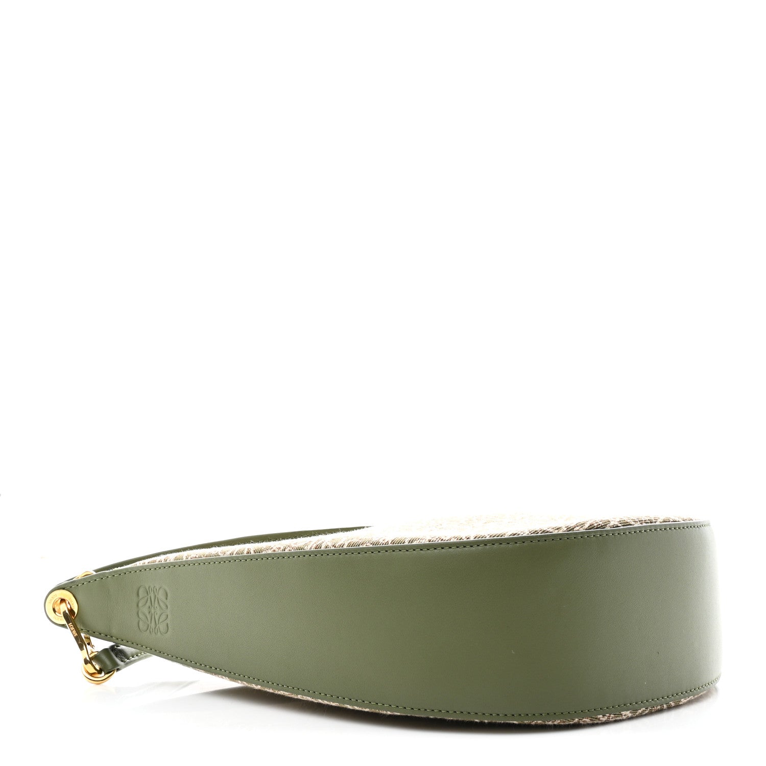 Loewe Jacquard Anagram Calfskin Luna Bag Avocado 4 of 9