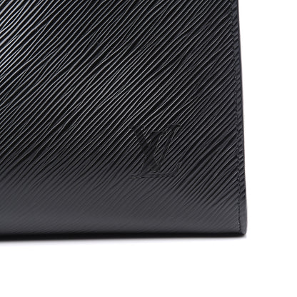Louis Vuitton Epi Onthego MM Black 9 of 10
