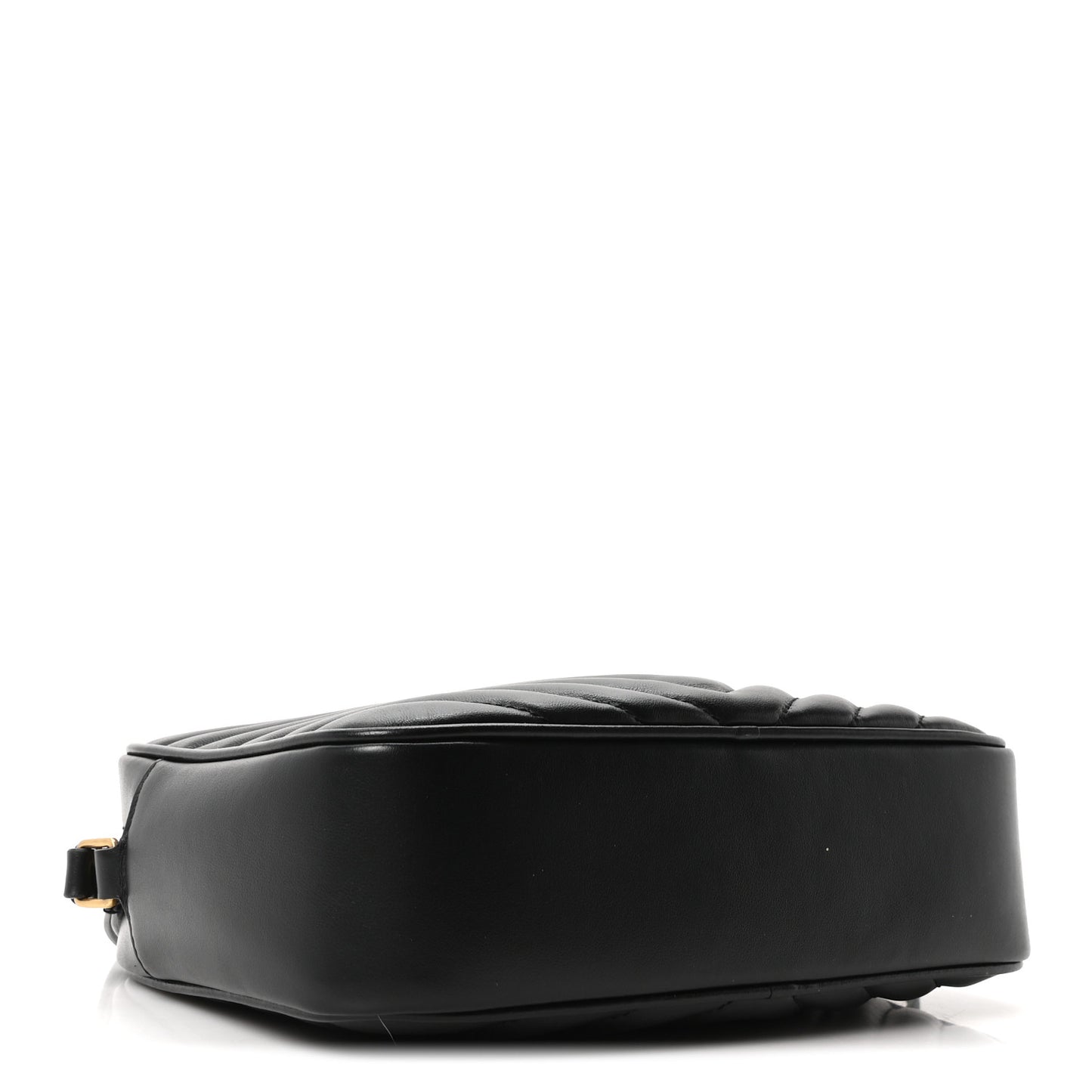 Calfskin Matelasse Monogram Lou Camera Bag Black