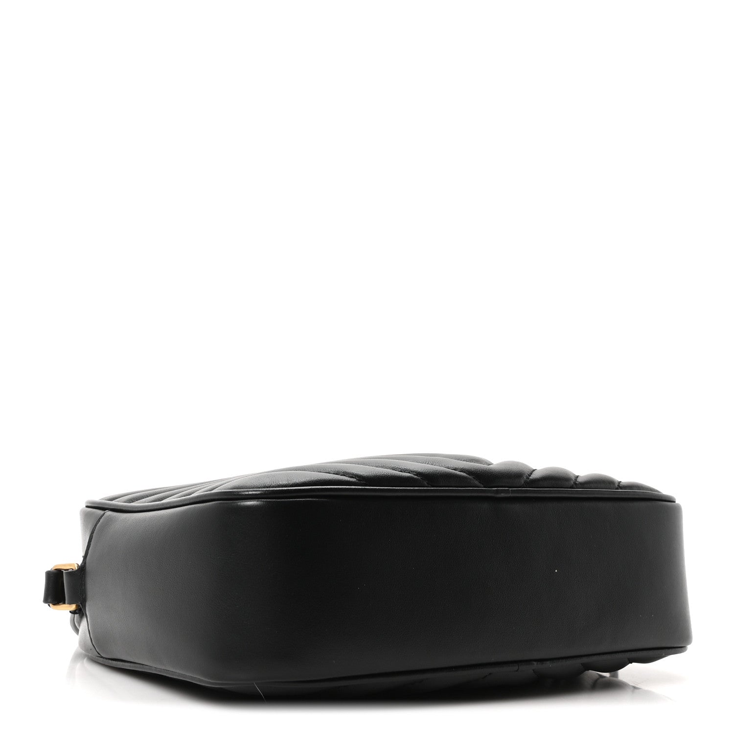 Saint Laurent Calfskin Matelasse Monogram Lou Camera Bag Black 4 of 10