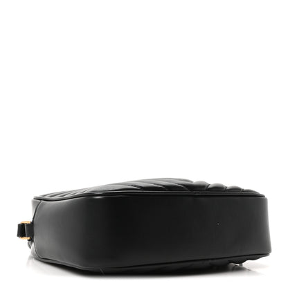 Saint Laurent Calfskin Matelasse Monogram Lou Camera Bag Black 4 of 10
