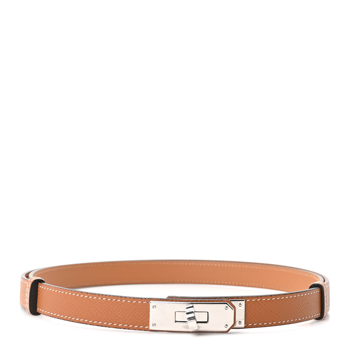 Hermes Epsom Kelly Belt Gold 1 of 5