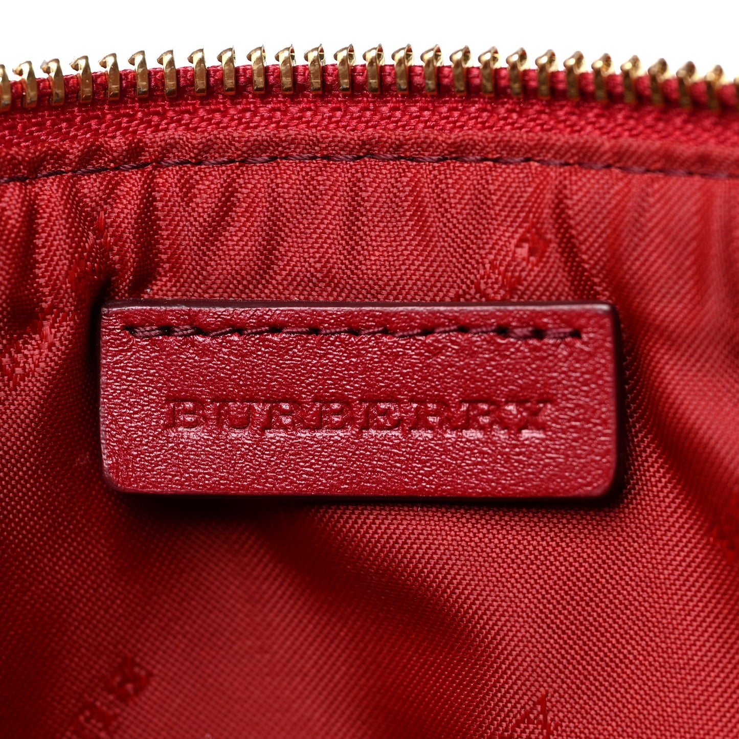 Haymarket Check Small Peyton Crossbody Clutch Bag Military Red