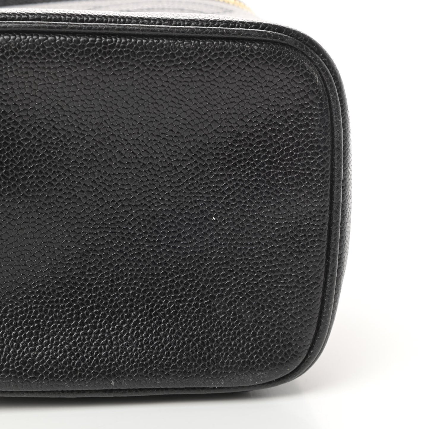 Caviar Cosmetic Vanity Bag Black